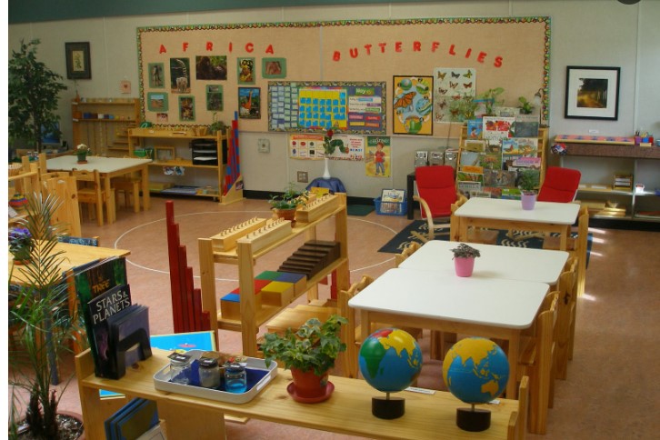 Hình Trang Trí Góc Montessori Đẹp Nhất