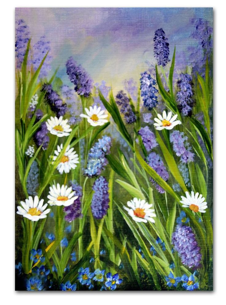 Hình Vẽ Hoa Lavender Ấn Tượng Nhất