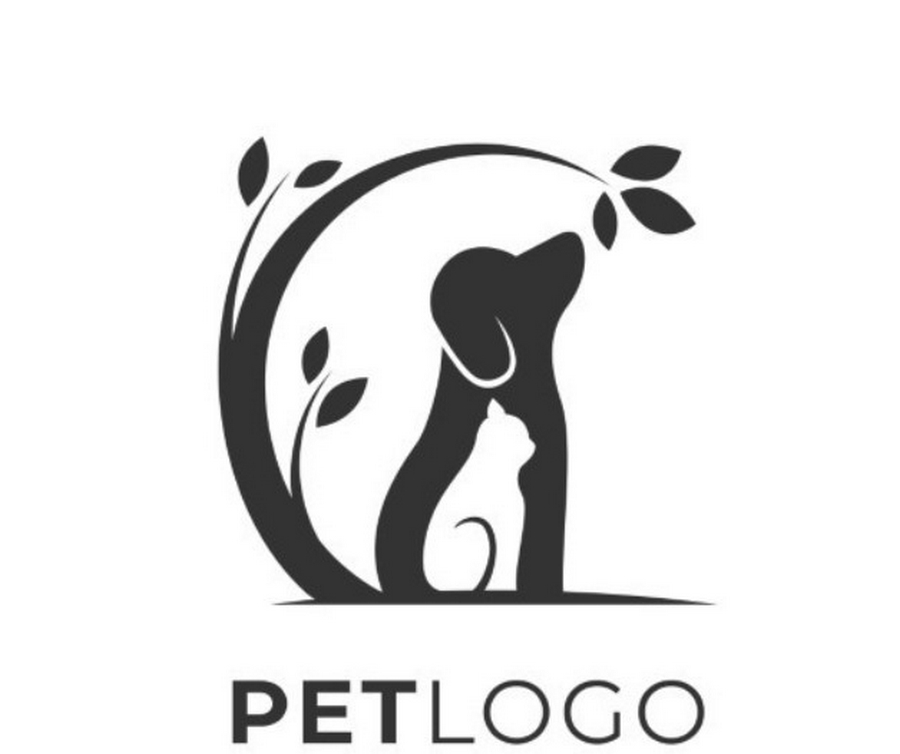 Logo hình chó mèo cực chất