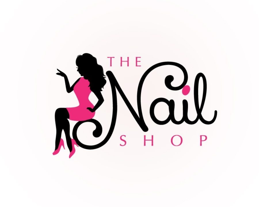 Logo tiệm nails ấn tượng