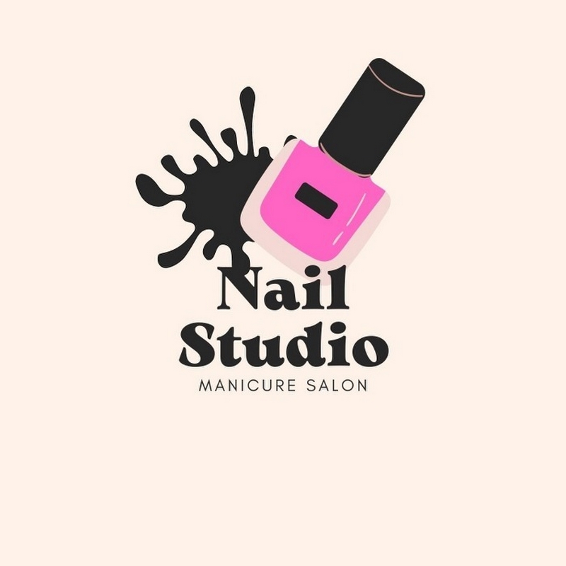 Mẫu thiết kế logo nails chất