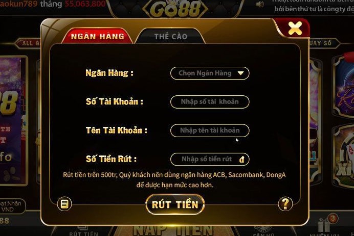 Nạp Tiền Game Go88