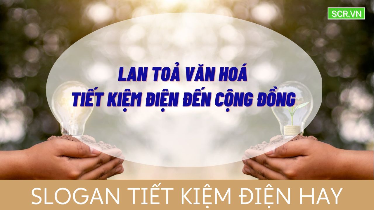 Slogan Tiết Kiệm Điện