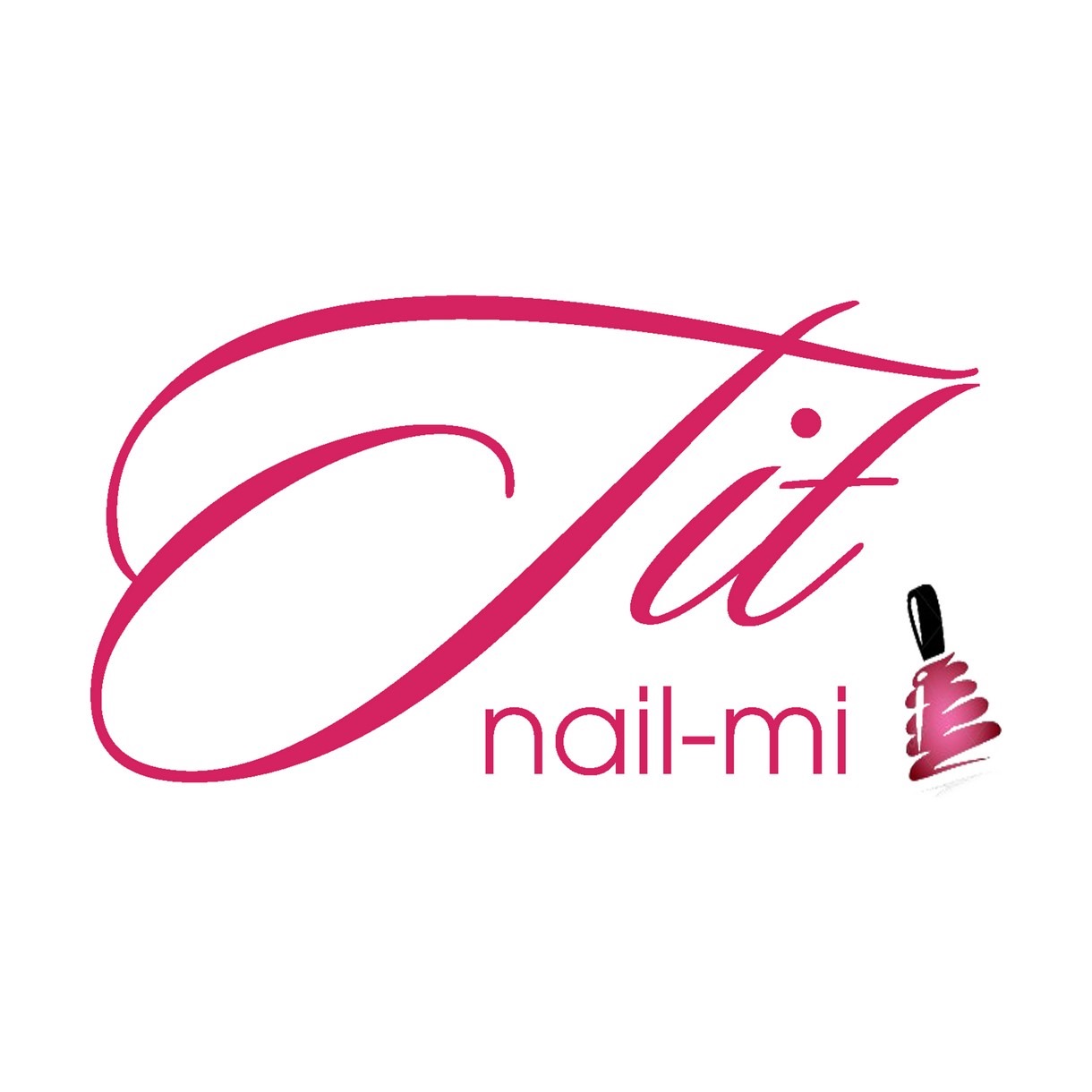 Thiết kế logo nails mi đẹp mới nhất