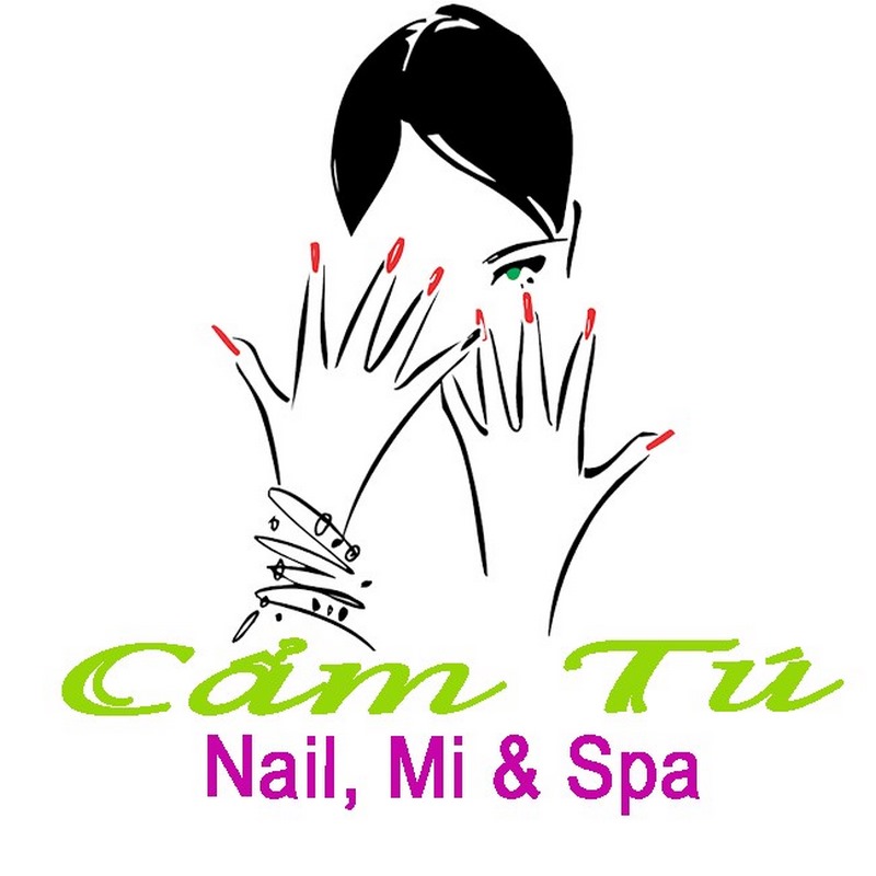 Thiết kế logo nails mi siêu đẹp