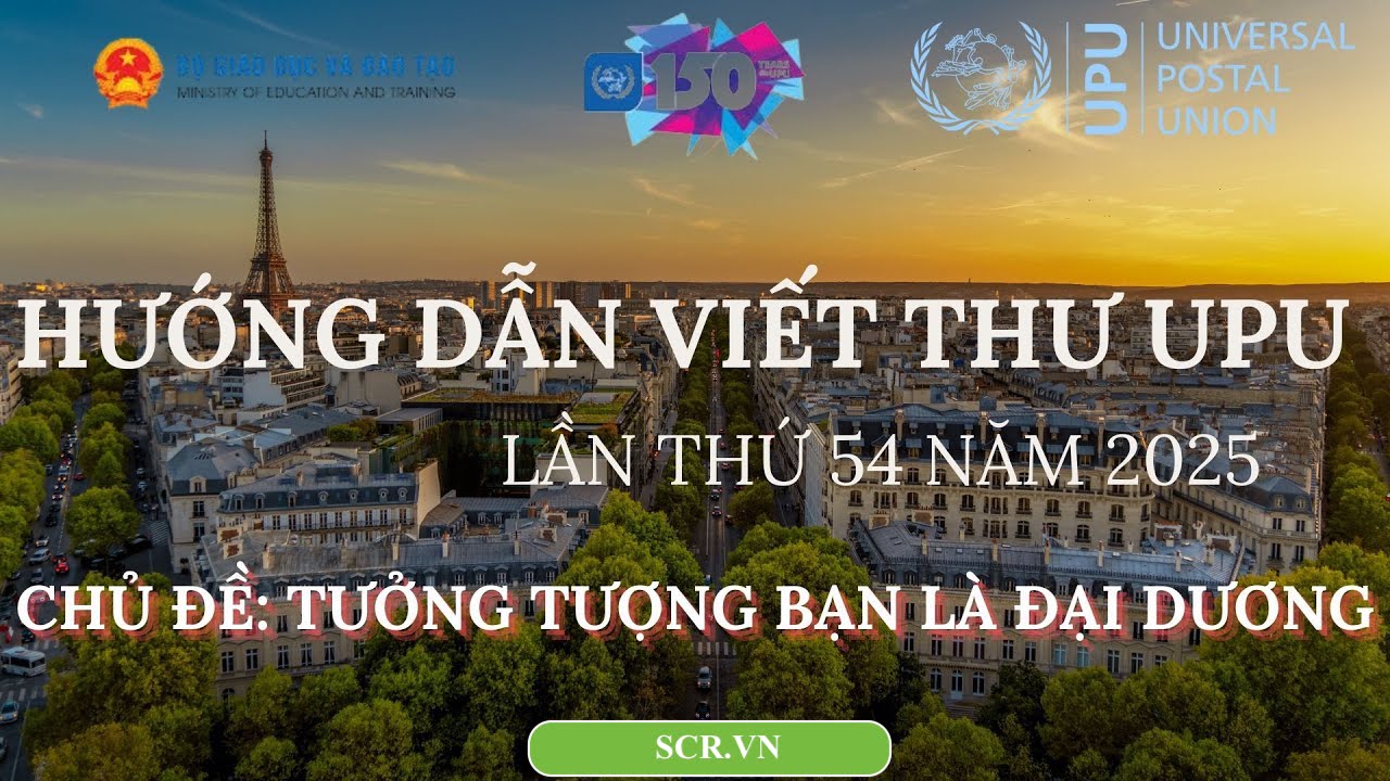 Viết Thư UPU Lần Thứ 54 năm 2025