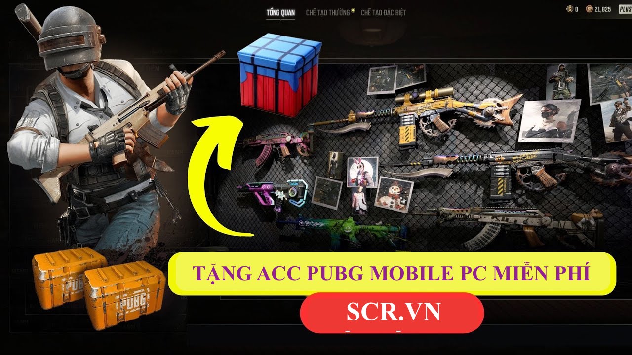 Acc Pubg Miễn Phí - Nick PC Mobile VNG Free